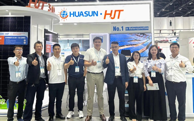 Huasun Highlights Next-Generation Heterojunction Technology at ASEAN Sustainable Energy Week Thailand 2024