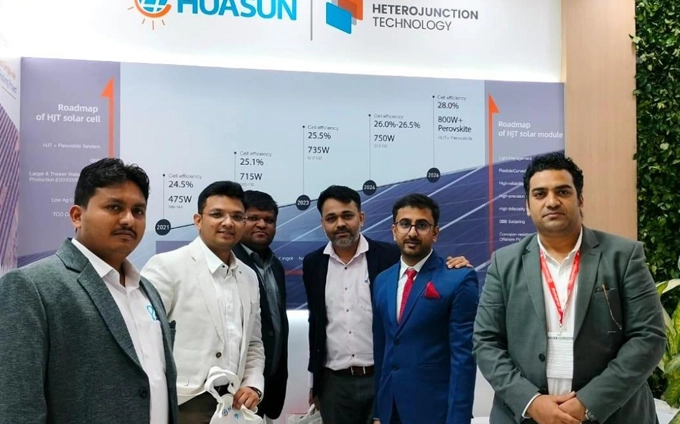 Huasun Shines at Renewable Energy India 2024: Continuing the Legacy of Heterojunction Excellence