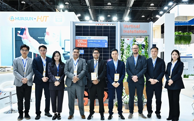 Huasun Signs Key Partnerships to Expand Heterojunction Reach in Middle East & South Asia at WFES 2025