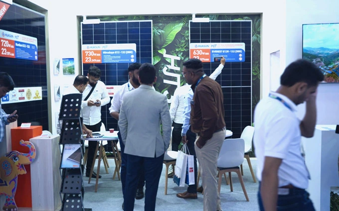 Intersolar India 2025: Huasun Introduces Cutting-edge Heterojunction Products for South Asia