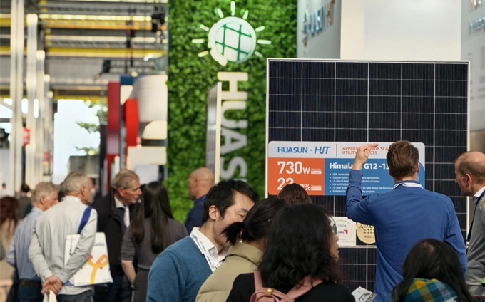 Huasun Unveils High-Efficiency HJT Solutions at Solar Solutions Amsterdam 2025, Advancing the Dutch PV Market